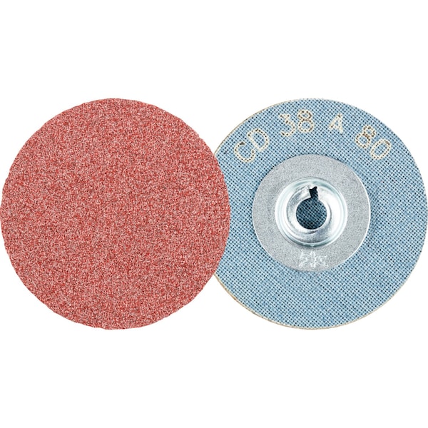 Pferd 1-1/2" COMBIDISC Abrasive Disc - Type CD - Aluminum Oxide - 80 Grit 42149 - main